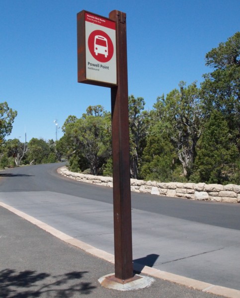 Powell Point Sign