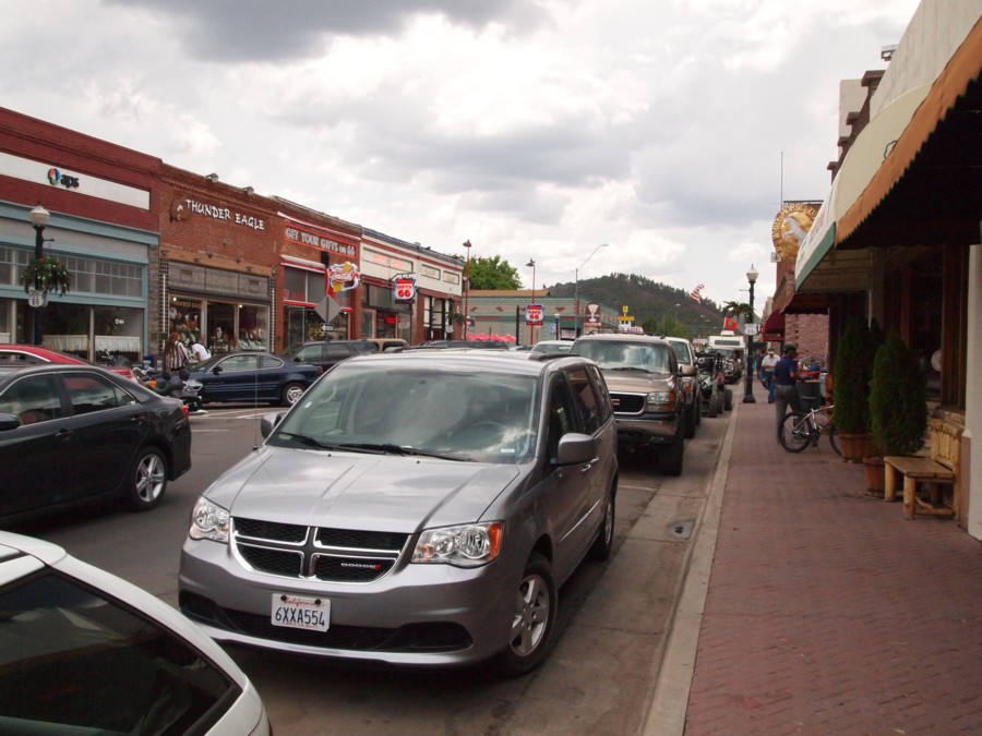West on Eastbound 66 from 2nd Street