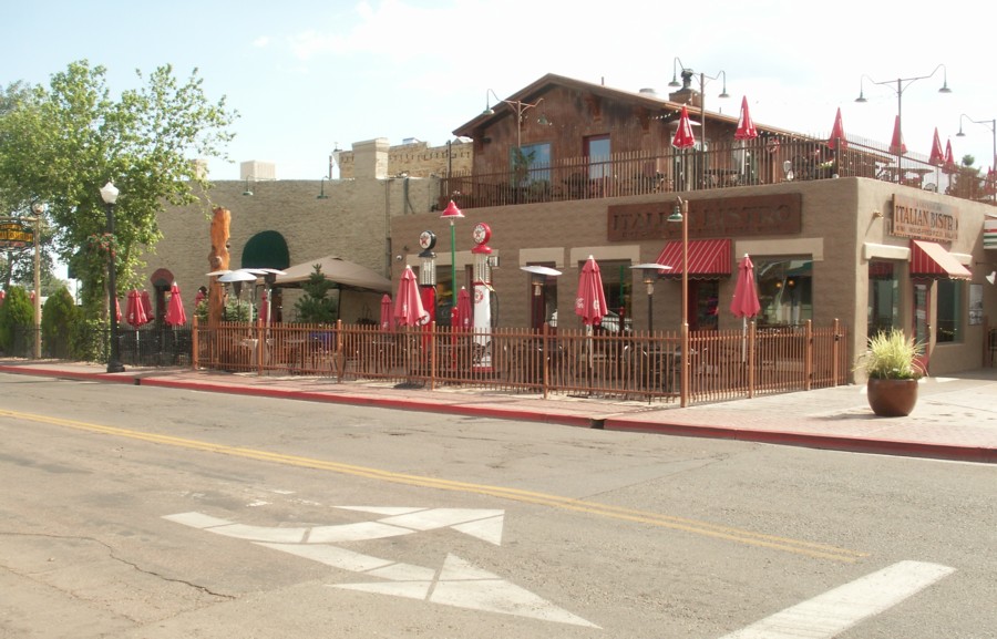 Street Corner in Williams