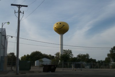 Smiley Face Water Tank