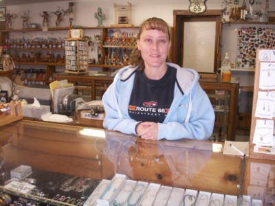 Cindy at the Jack Rabbit