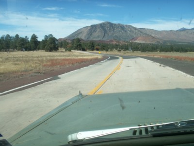 A section of the old road