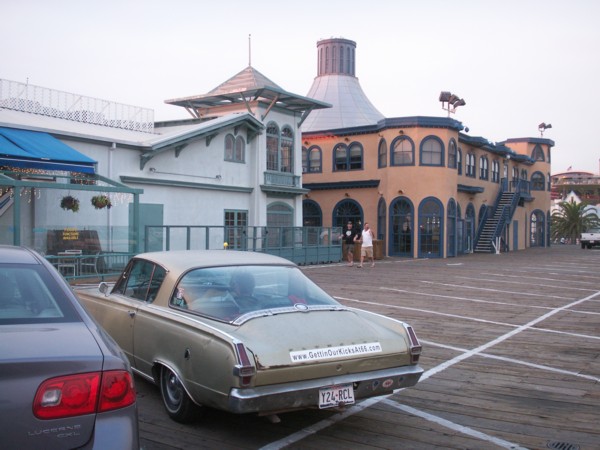 At the Santa Monica Pier