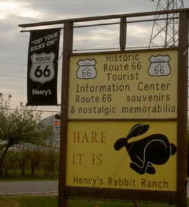 Rabbit Ranch Sign