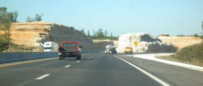Interstate Road Cut