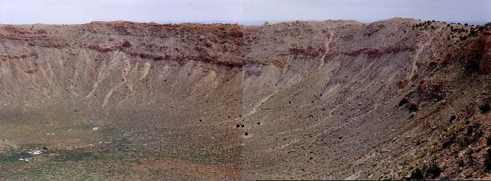 Crater Floor to Rim