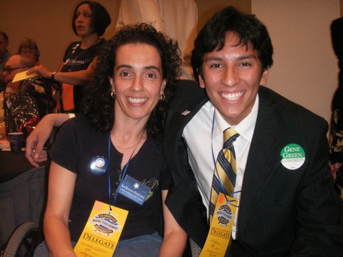Madi and Obama Delegate