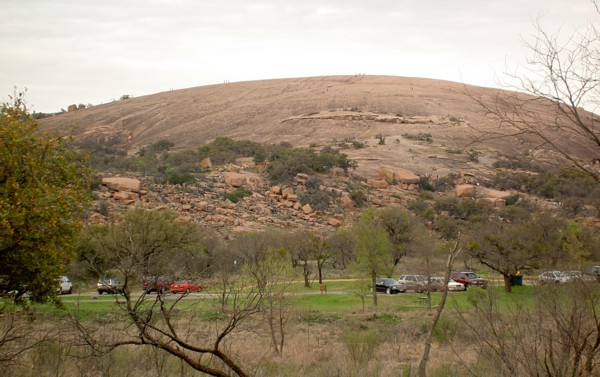 Enchanted Rock from Headquarters.