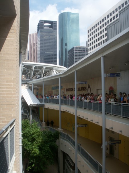 View back toward town.