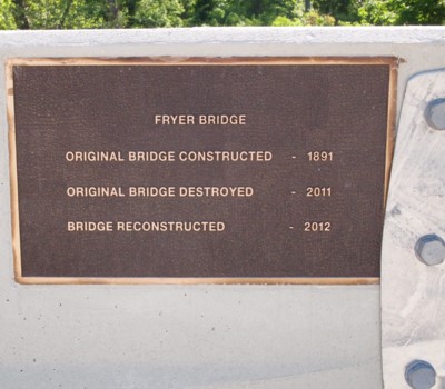Bridge Plaque