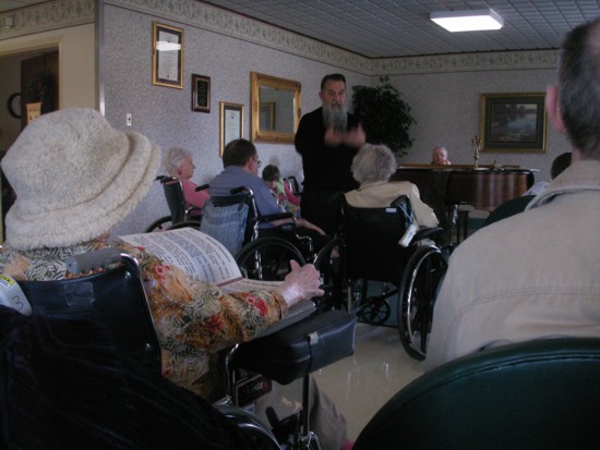 Maurice at resthome