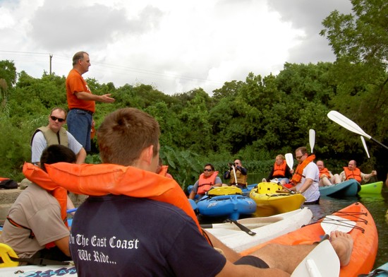 Gathering at the River