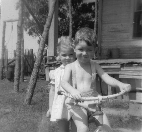 Photo of Jeanne and Me on Tricycle