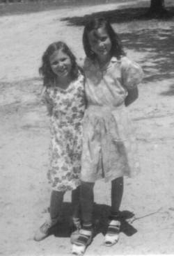 Nell O'Neal and friend