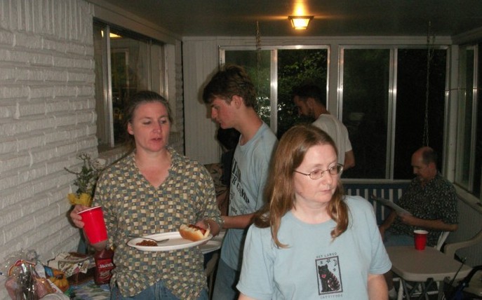 Becky, Laura, and Henry