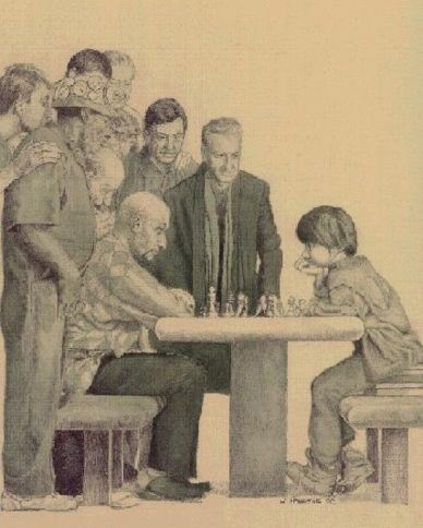 Bobby Fischer Portrait