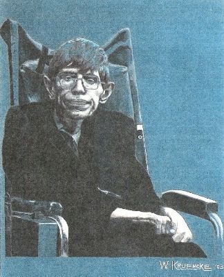 Stephen Hawking Portrait