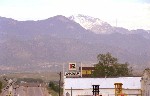 Pike's Peak from road out of town.